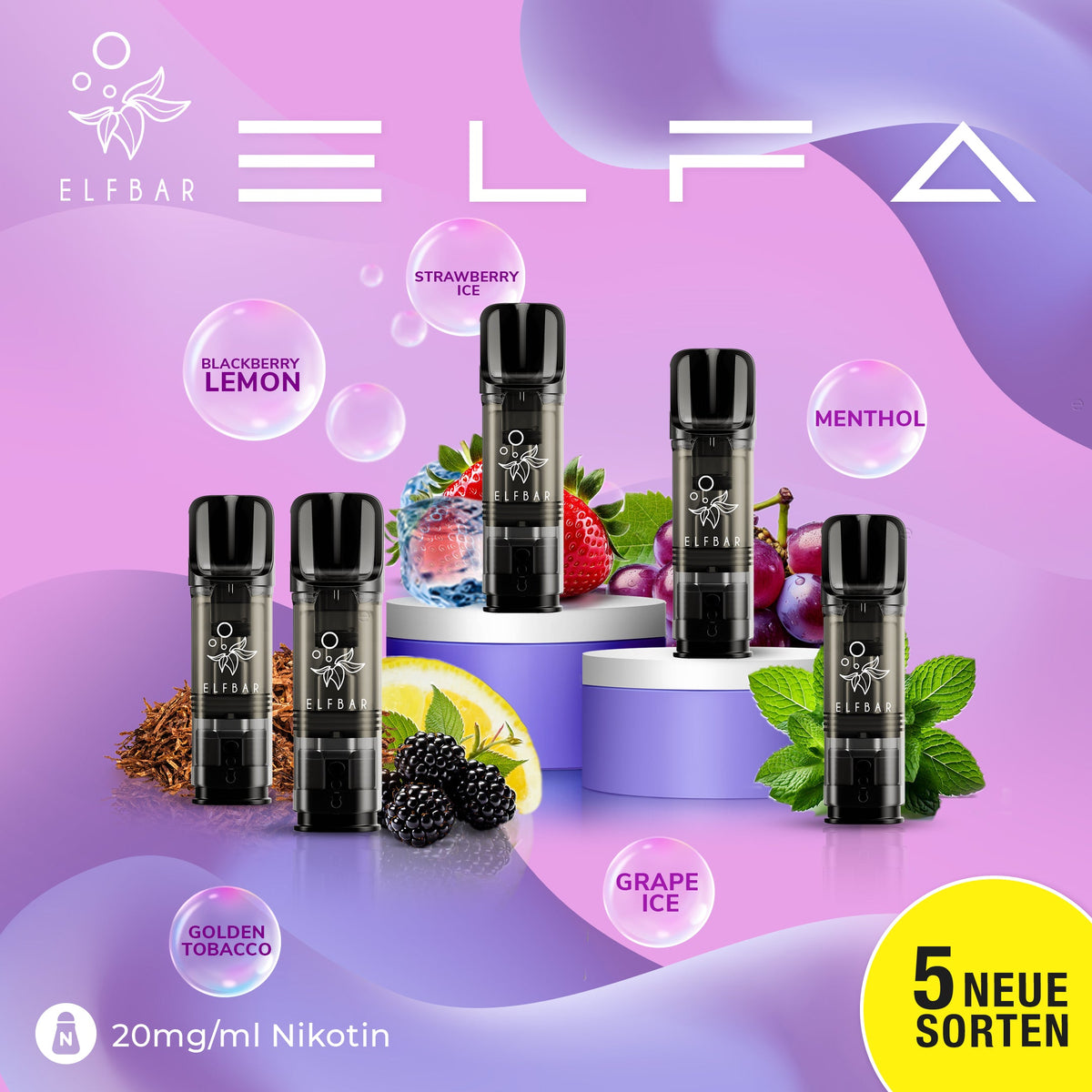 ELFA Prefilled Pods — ELFBAR Shop
