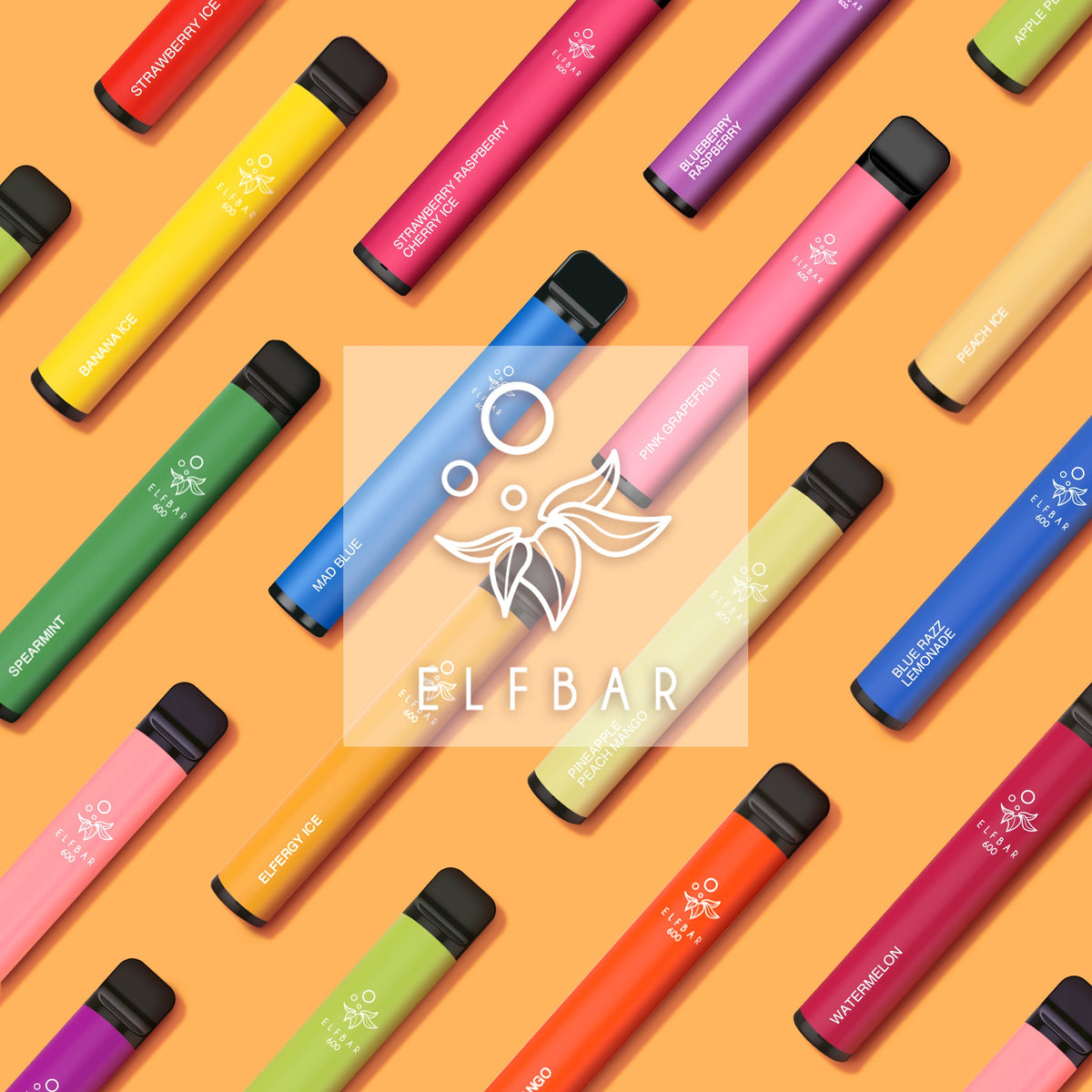 ELFBAR 600 | Disposable e-cigarette with nicotine | ELFBAR