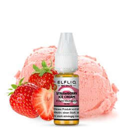 Elfbar Elfbar Elfliq Strawberry Ice Cream Nikotinsalz Liquid Mg Ml